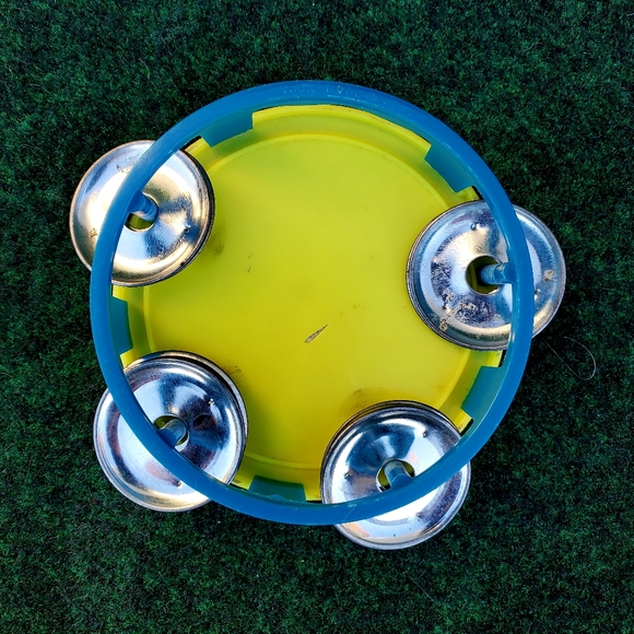 Tom & Jerry Mini Tambourine 1990 Turner Entertainment 4in Instrument - Picture 2 of 9